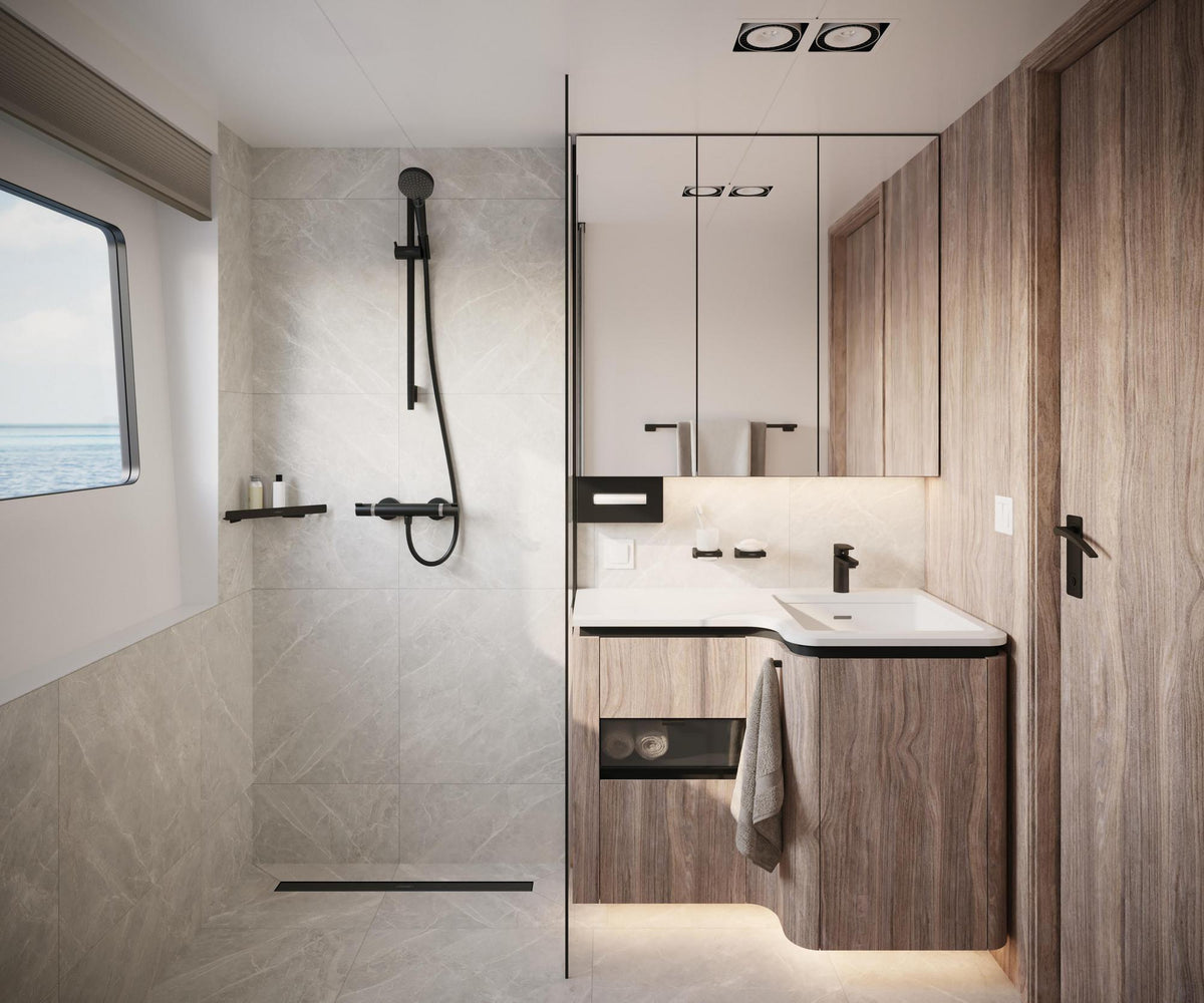 Hansgrohe AddStoris Einzelhaken Chrom – Wandmontage, verdeckte Befestigung, verchromt