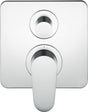 AXOR CITTERIO M UP Einhebel-Wannenmischer – Wandmontage, Chrom, mit Umsteller