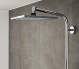 HANSGROHE Showerpipe CROMETTA E 240 Chrom mit Thermostat Ecostat 1001 CL – Duschsystem