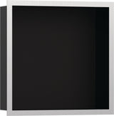 HANSGROHE XtraStoris Individual Wandnische 300x150x100 mm brushed bronze Designrahmen