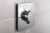 HANSGROHE ShowerSelect Comfort E Thermostat Fertigmontageset UP Chrom für 2 Verbraucher
