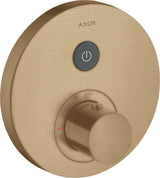 AXOR ShowerSelect Round Unterputz Thermostat für 1 Verbraucher, Chrom – komfortable Select-Technologie