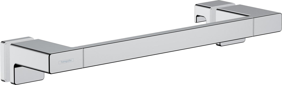 Hansgrohe AddStoris Duschtürgriff Chrom – Metall, 398 mm, verdeckte Befestigung