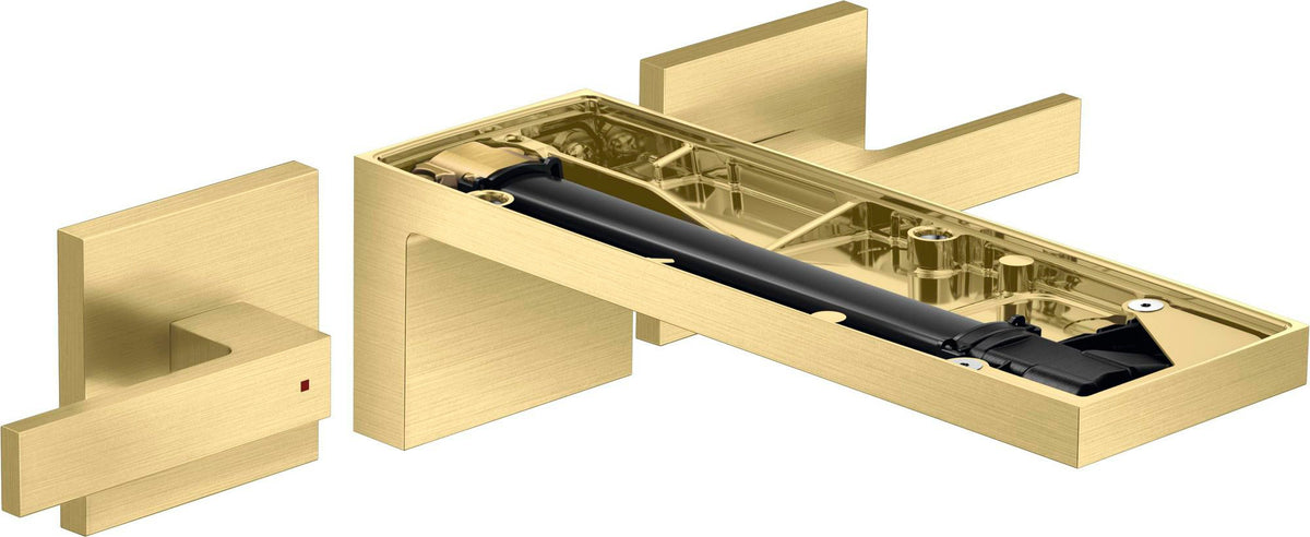AXOR MYEDITION 3-Loch-Waschtischmischer mit Push-Open Ablaufgarnitur in Chrom