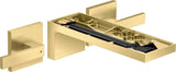 AXOR MYEDITION 3-Loch-Waschtischmischer mit Push-Open Ablaufgarnitur in Chrom