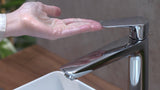 HANSGROHE Talis E Einhebel-Waschtischmischer 240 mit Zugstangen-Ablaufgarnitur, chrom