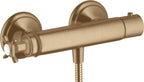 sonstige / ohne Temperaturbegrenzer, mit Schalldämpfer / brushed bronze