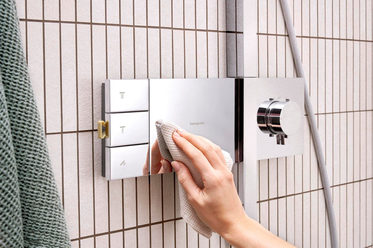 HANSGROHE Duschsystem Raindance Alive Q 2jet EcoSmart mit ShowerSelect Comfort Thermostat