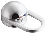AXOR Uno Warmwasserseite Griff rot – Ventilgriff für Thermostat, geschnappt