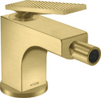 brushed brass / HGri Rautenschliff