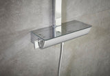 HANSGROHE Showerpipe Raindance Select E 360 mit Thermostat Ecostat Select – Chrom