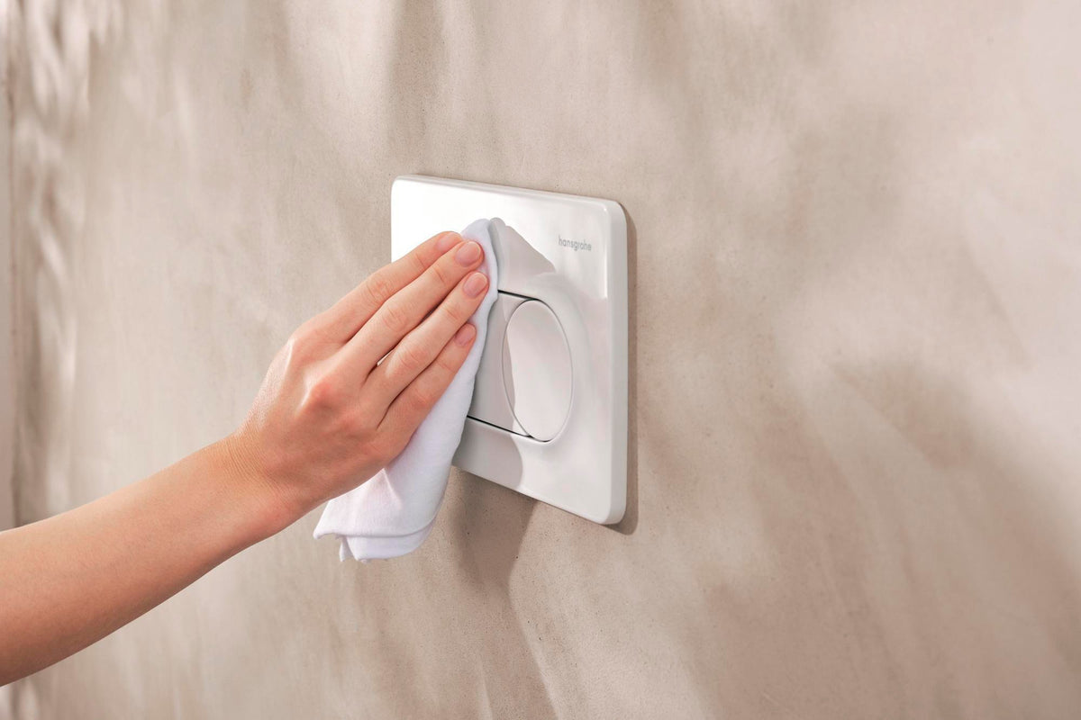 HANSGROHE iFrame Original S Betätigungsplatte – 2-Mengen-Spülung, Chrom, mechanisch
