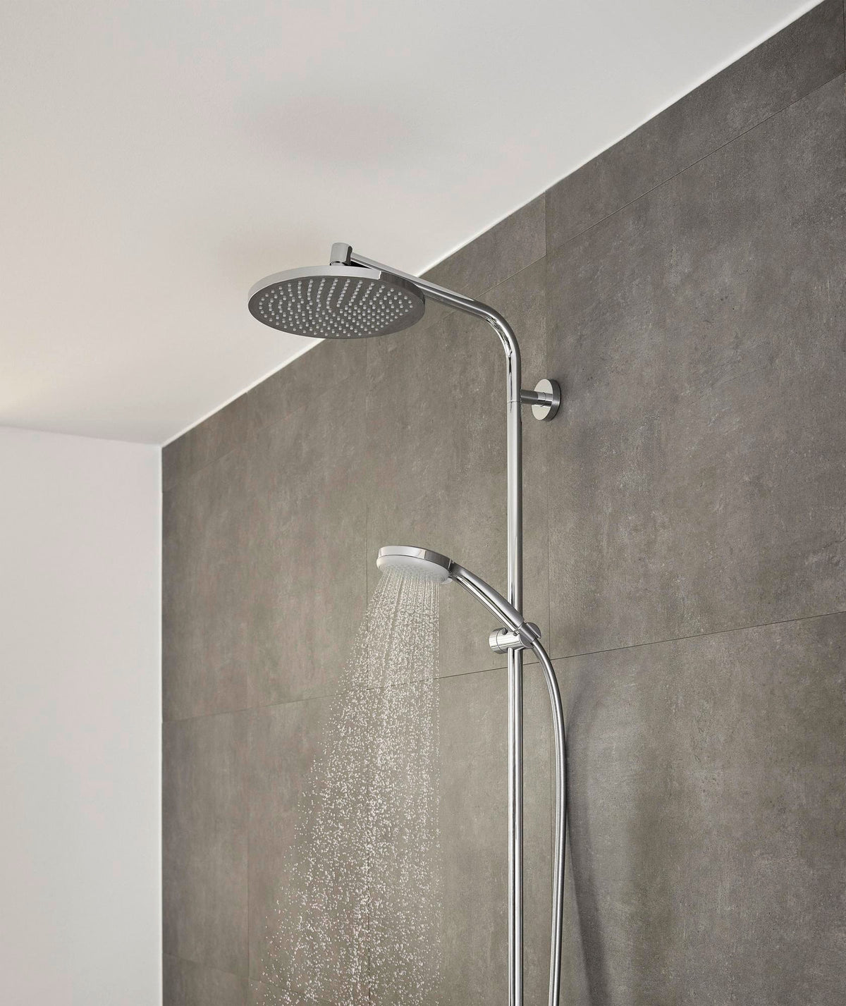 HANSGROHE Croma 100 Vario Handbrause mit 4 Strahlarten und QuickClean in Chrom