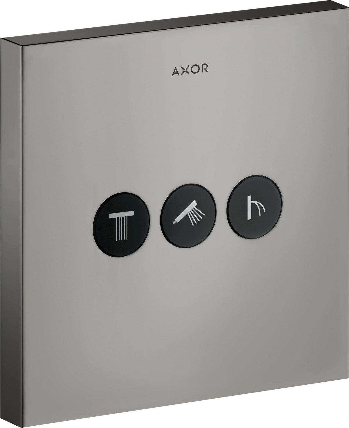 AXOR ShowerSelect Square UP Ventil für 3 Verbraucher – chrom, Select-Button, eckig