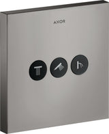 AXOR ShowerSelect Square UP Ventil für 3 Verbraucher – chrom, Select-Button, eckig