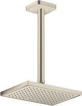 AXOR Kopfbrause 245 x 185 mm 1 Jet EcoSmart Chrom – Rain-Duschkopf für Wand- und Deckenmontage