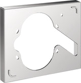 Hansgrohe Verlängerungsrosette SHOWERSELECT FixFit Porter Chrom – 22 mm Verlängerungsmaß, quadratisch