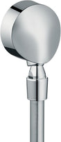 Hansgrohe FixFit E Schlauchanschluss DN 15 mit Rückflussverhinderer und Kugelgelenk, chrom