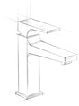 HANSGROHE Metropol 110 Einhebel-Waschtischmischer chrom DN 15 mit Zugstangen-Ablaufgarnitur