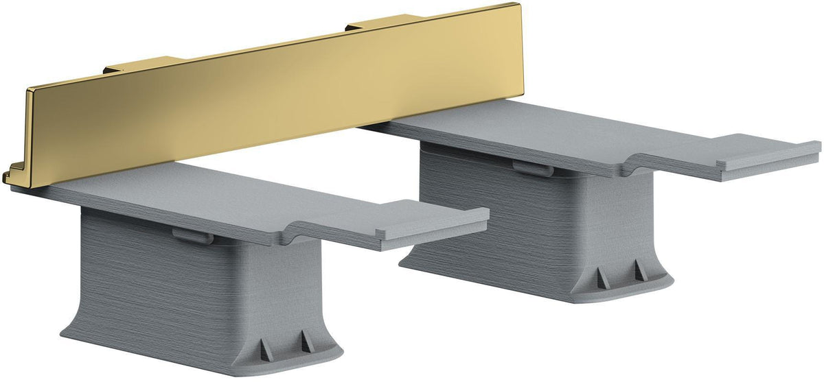 AXOR Universal Adapterset zur Montage von Accessoires auf Reling – chrom, Softsquare