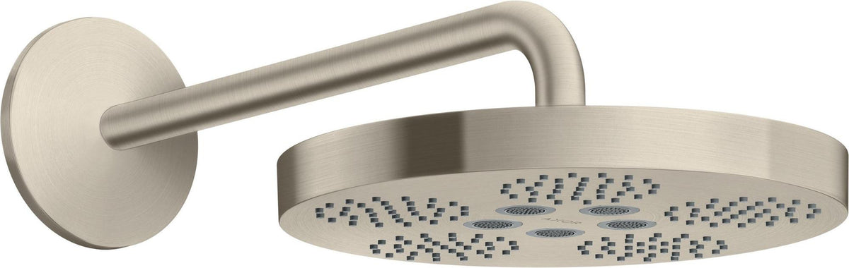AXOR ONE 280 1jet Kopfbrause mit Brausearm, chrom – PowderRain & Rain, 280 mm, Antikalk