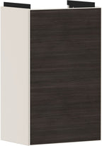 eiche dunkel / sandbeige matt / 1 Tür
