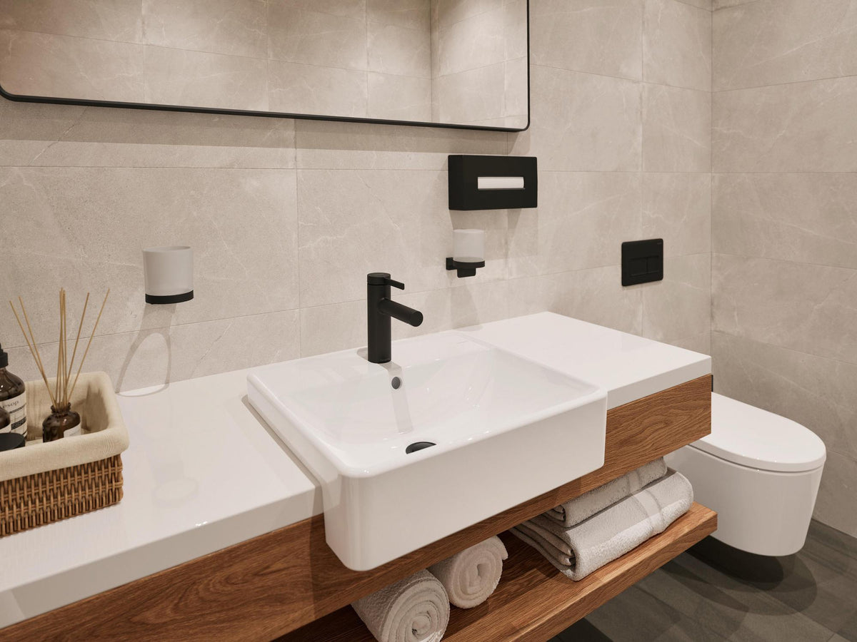HANSGROHE AddStoris Kosmetiktuchbox Wandmontage chrom – Für handelsübliche Boxen