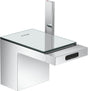 AXOR MyEdition Einhebel-Bidetmischer mit Push-Open Ablaufgarnitur – chrom/Spiegelglas