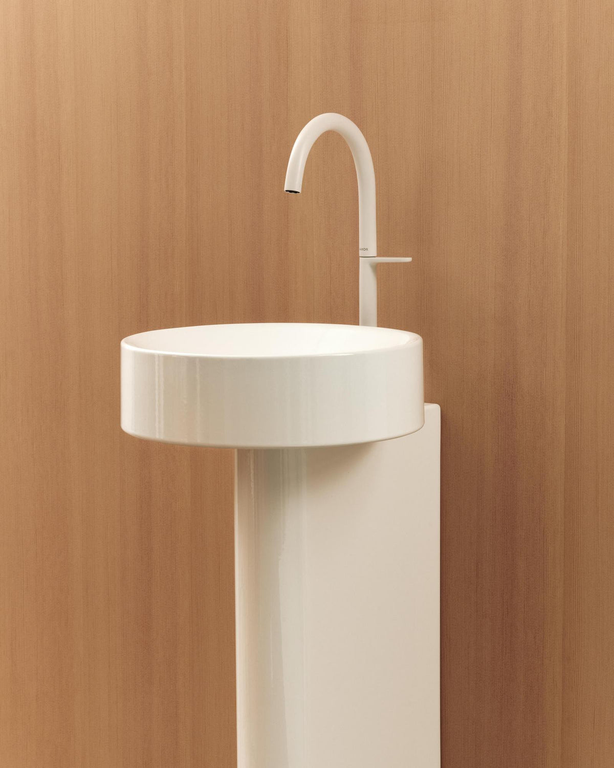 AXOR ONE Select 260 Waschtischmischer mit Push-Open Ablaufgarnitur, chrom