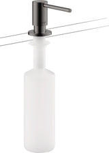 AXOR Uno Spülmittelspender chrom – 500 ml, von oben befüllbar, für Arbeitsplatten bis 55 mm