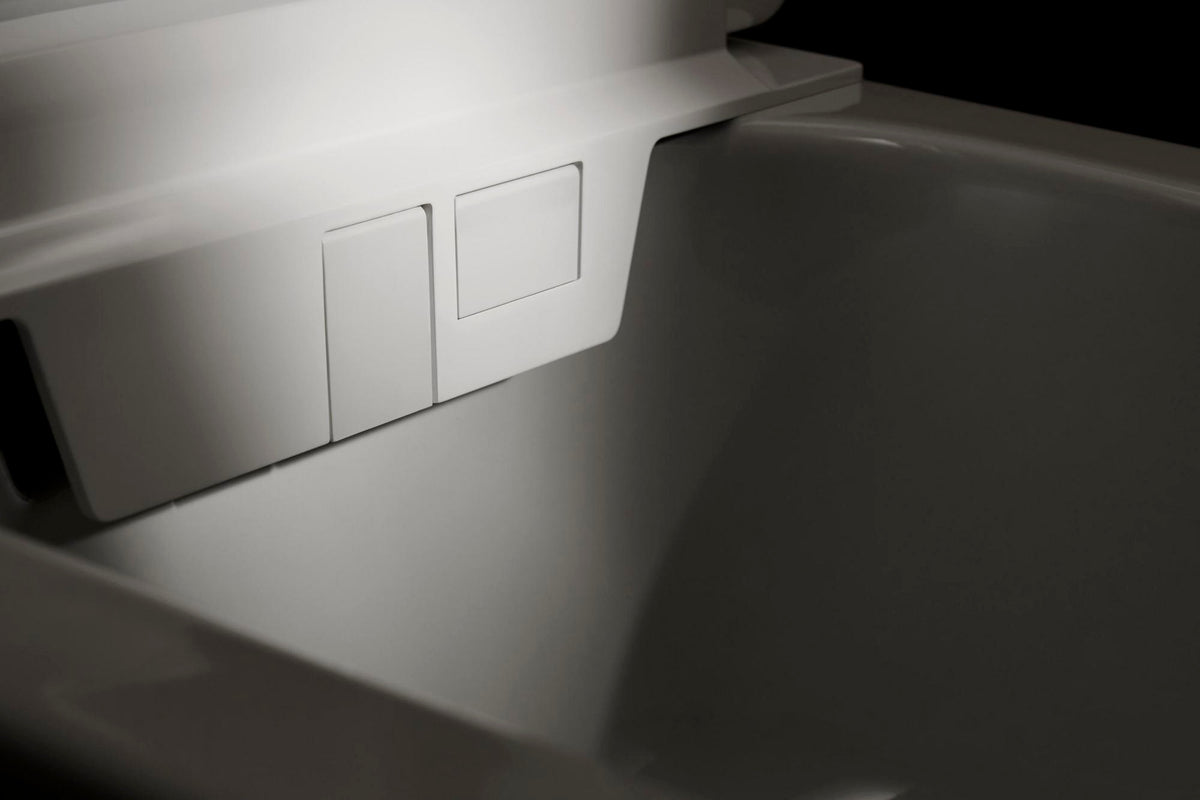 HANSGROHE Dusch-WC LavaPura Element S AquaHelix Flush mit HygieneEffect – Komplettset Wand-WC