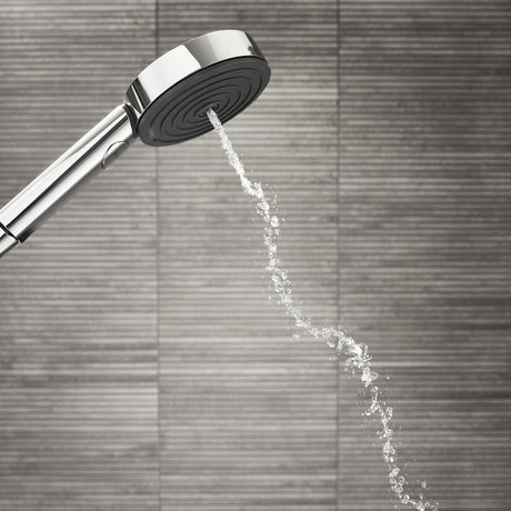 Hansgrohe Pulsify Select 105 3jet Handbrause – 3 Strahlarten, QuickClean, Chrom