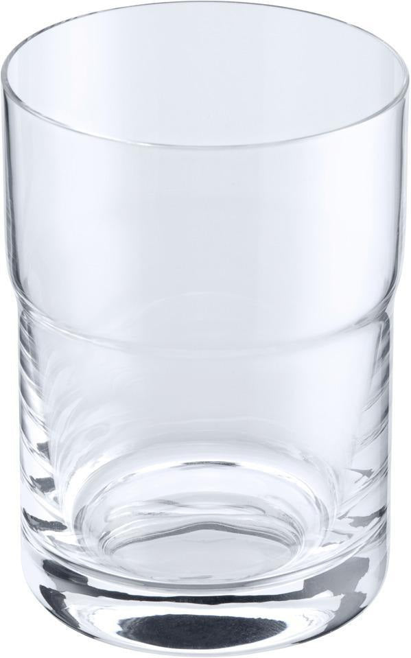 HANSGROHE Zahnputzbecher LOGO Glas glasklar einzeln ohne Halter AXOR