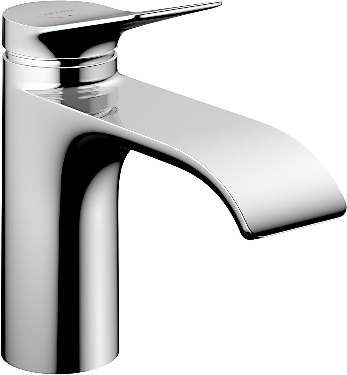 Hansgrohe Vivenis 80 Waschtischmischer CoolStart mit Zugstangen-Ablaufgarnitur, chrom