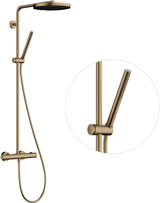 HANSGROHE Showerpipe Pulsify S Puro 1 Jet mit EcoSmart-Thermostat in Chrom