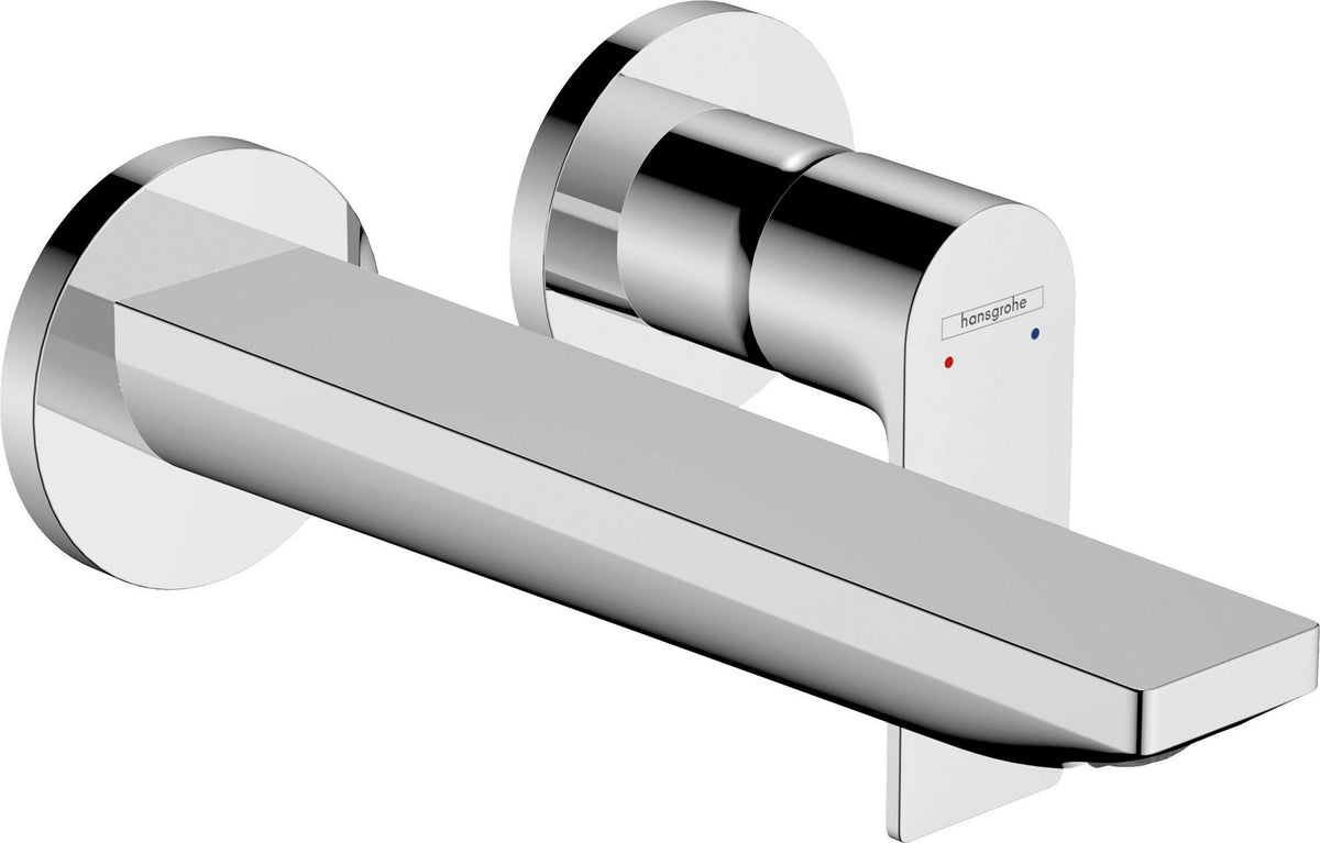 HANSGROHE Rebris E 2-Loch Einhebel-Waschtischmischer Unterputz, chrom, Wandmontage