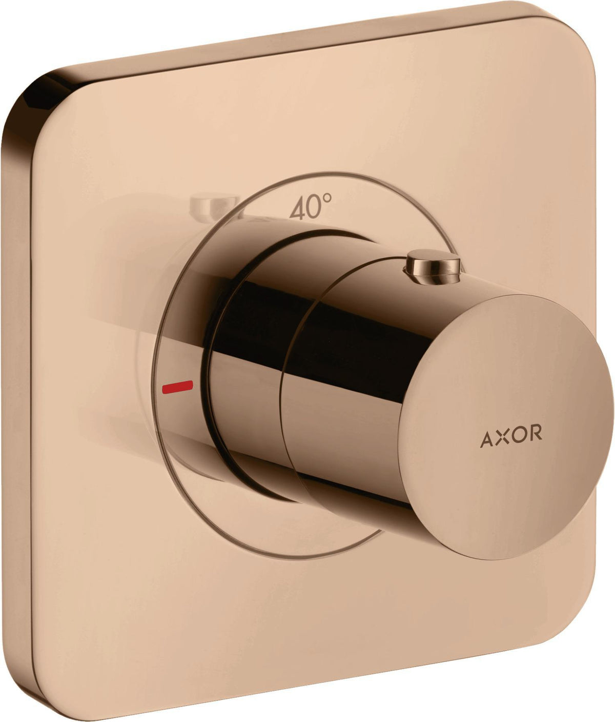 AXOR Citterio E Thermostatmodul DN 20 Unterputz – Chrom, quadratisch, thermostatisch