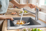 HANSGROHE Zesis M33 150 Einhebel-Spültischmischer mit CoolStart und EcoSmart, Chrom