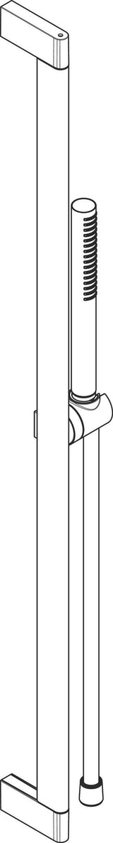 HANSGROHE Pulsify S Brauseset 1 Jet mit 900 mm Brausestange in Chrom