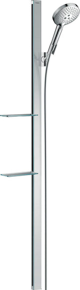 HANSGROHE Raindance Select S 120 Brauseset mit 3 Strahlarten und Select-Taste