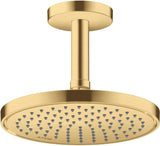 AXOR Kopfbrause 220 1jet EcoSmart Chrom – Rain-Duschkopf mit Antikalk, 220 mm, für Wand- und Deckenmontage