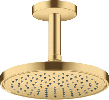 AXOR Kopfbrause 220 1jet EcoSmart Chrom – Rain-Duschkopf mit Antikalk, 220 mm, für Wand- und Deckenmontage