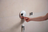 HANSGROHE Porter Fine Brausehalter – Wandhalterung aus Metall für konische Brauseschläuche