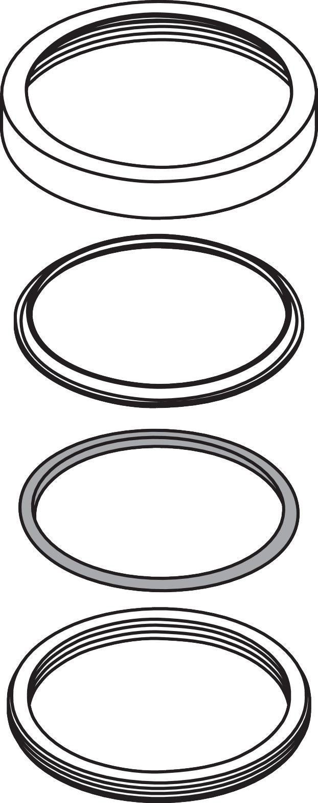 AXOR Montreux Rosette für Wannenarmatur/Brause AP – Ø 65 mm, Chrom