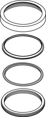 AXOR Montreux Rosette für Wannenarmatur/Brause AP – Ø 65 mm, Chrom