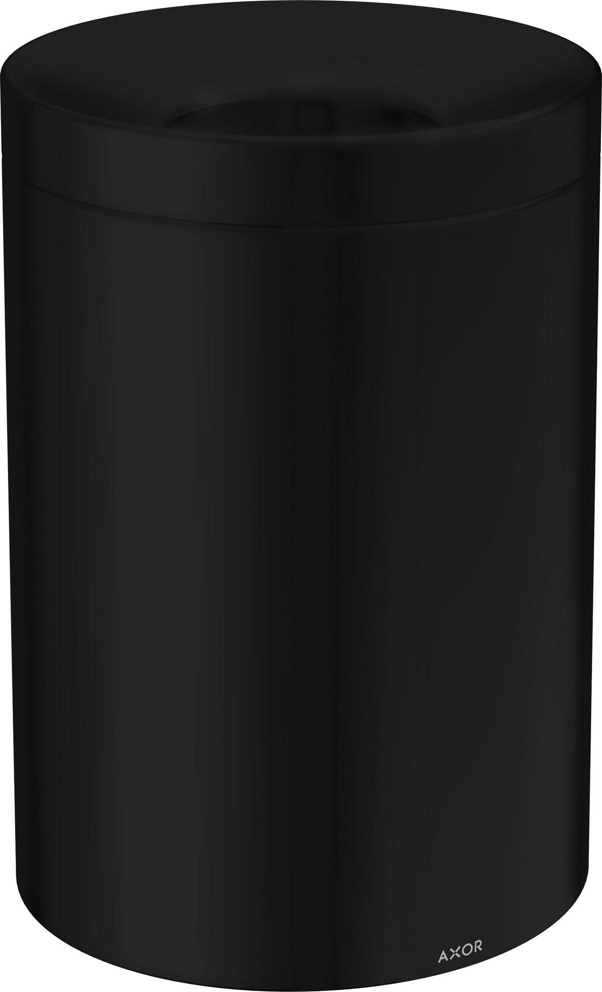 AXOR Universal Circular Abfalleimer 5 Liter Chrom – freistehend mit herausnehmbarem Einsatz
