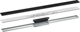 AXOR Drain Duschrinne Fertigset 1000 mm chrom – Designabdeckung, Dryphon, höhenverstellbar