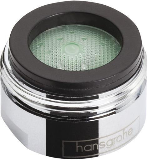 Hansgrohe Luftsprudler M24x1 mit Durchflussbegrenzer 5 l/min polished nickel