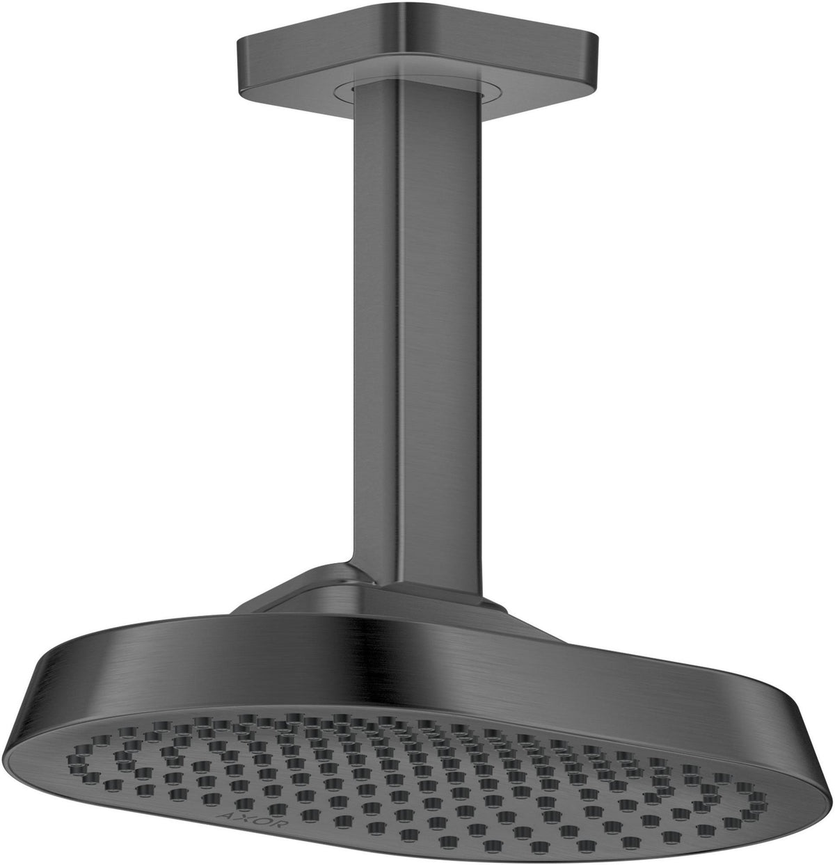 AXOR ShowerSphere 1jet EcoSmart Kopfbrause 250 x 160 mm mit Deckenanschluss – Rain FlexPower & QuickClean+