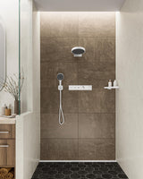 HANSGROHE Rainfinity 250 Kopfbrause 1jet Wandmontage chrom – PowderRain Strahl